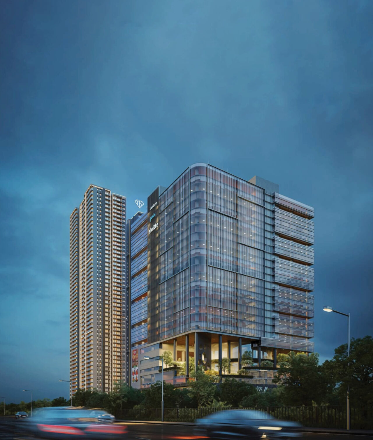 R 1 GROUP Diamond towers